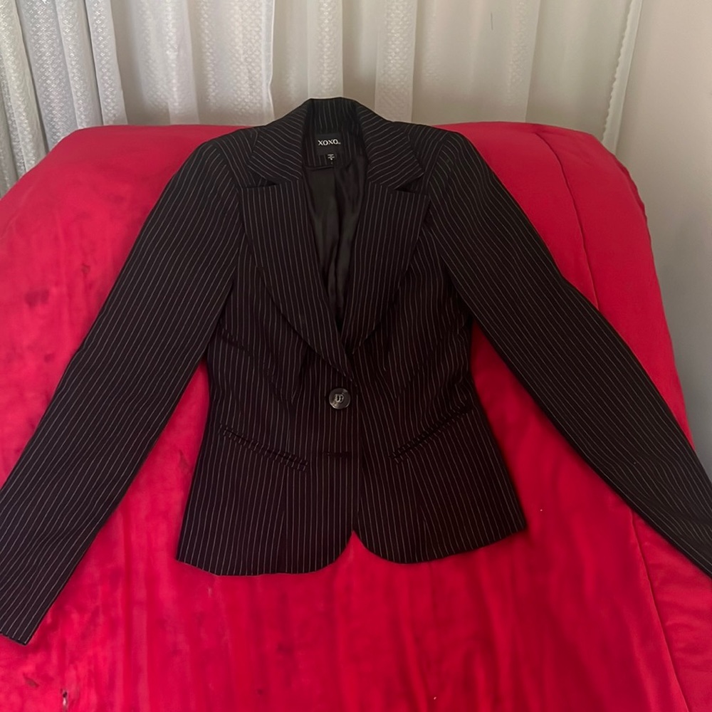 Pinstripe blazer
